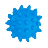Мяч игольчатый с колокольчиком для собак (d=7,5 см), микс. NUNBELL.